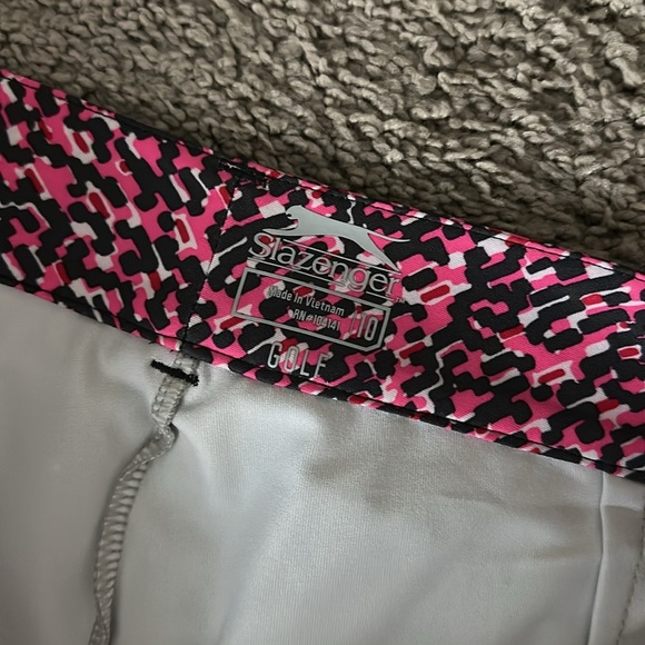 Slazenger Golf Pink and White Skort NWT - Picture 6 of 11